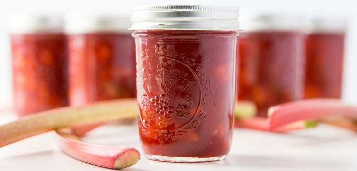 Receta de mermelada de ruibarbo