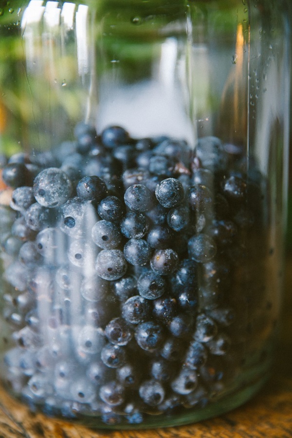 Vino casero de chokeberry