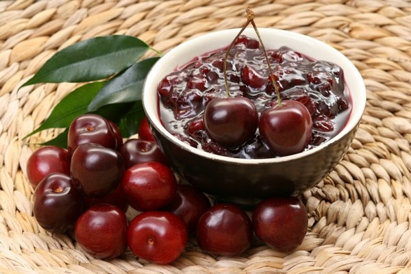 Cereza para el invierno - recetas - mermelada con semillas y deshuesadas, cinco minutos, mermelada, gelatina sin gelatina, compota de cereza