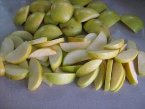 Jugo de manzana para el invierno