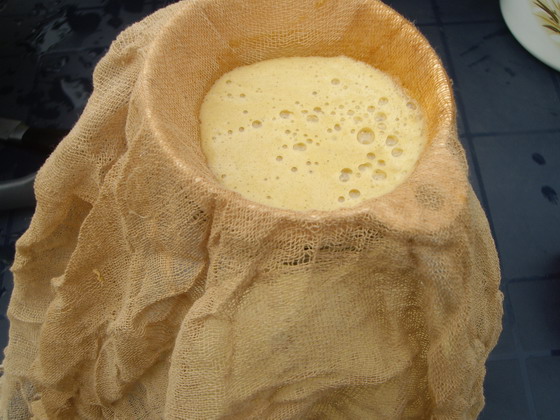 Jugo de manzana para el invierno