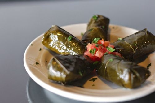 La receta para cosechar hojas de parra para dolma Cómo saltear hojas de vid para dolma