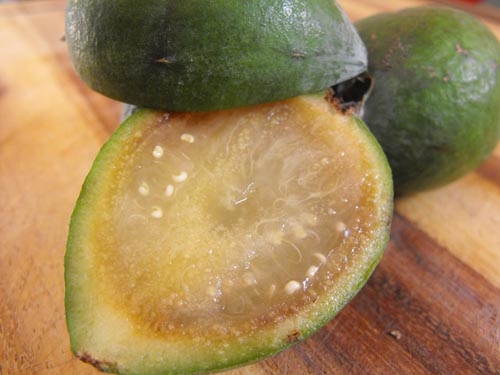 Jalea de feijoa para el invierno, una receta con una foto