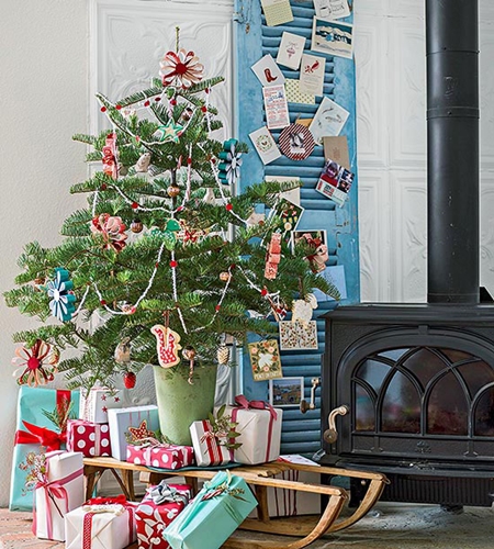 23 ideas para la decoración de un nuevo año de un pequeño apartamento