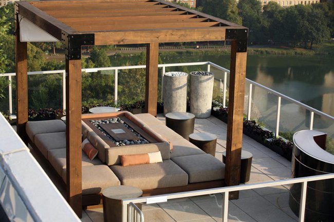 Diseño de terraza