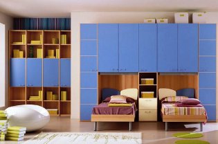 Interior infantil para dos niños