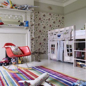 Interior de la habitación para el niño