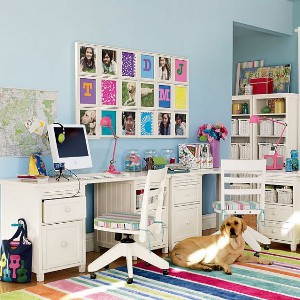 Interior de la habitación de un adolescente