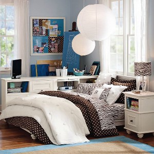 Interior de la habitación de un adolescente