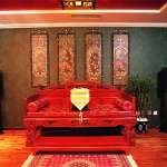 Interior en estilo oriental