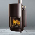 Chimenea con circuito de agua Chimenea con circuito de agua