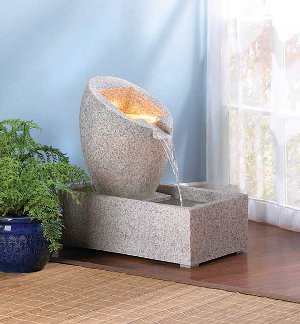 Fuentes interiores en el interior