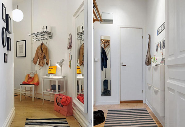 Un pequeño pasillo: cómo crear un interior práctico