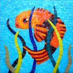 Mosaico en el baño Mosaico en el baño