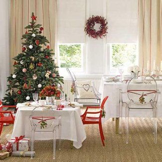 Decoración de año nuevo de su casa