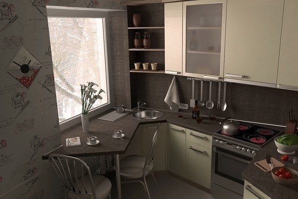 Fondos de cocina con foto