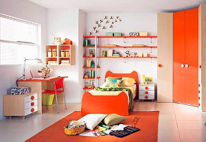 Naranja en el interior
