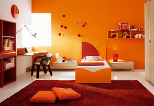 Naranja en el interior