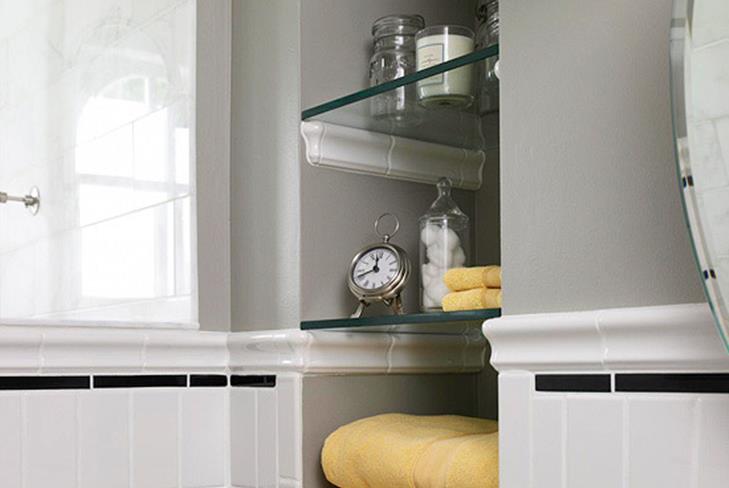 Interiores originales de baños pequeños: 15 ideas con foto