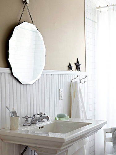 Interiores originales de baños pequeños: 15 ideas con foto