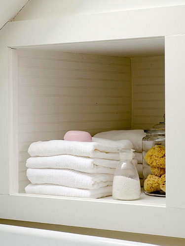 Interiores originales de baños pequeños: 15 ideas con foto