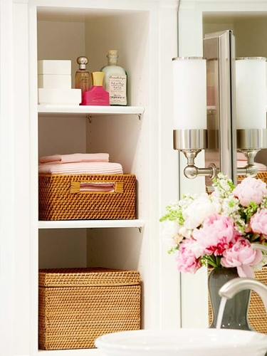 Interiores originales de baños pequeños: 15 ideas con foto