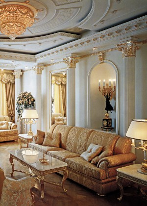 Estilo barroco en el interior Estilo barroco en el interior