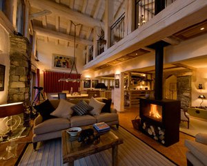 Chalets de estilo en el interior