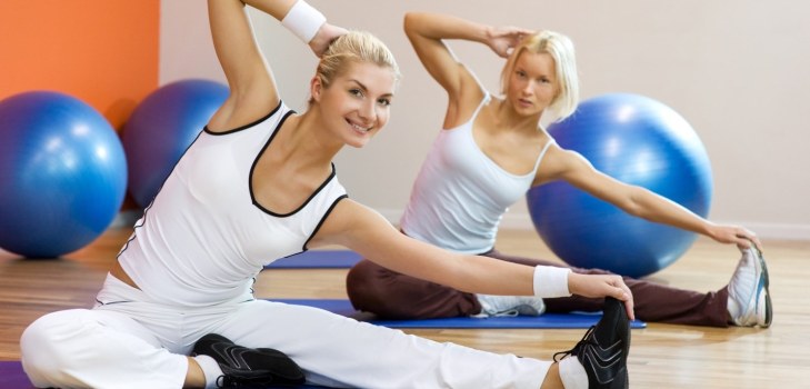 chicas en el gimnasio