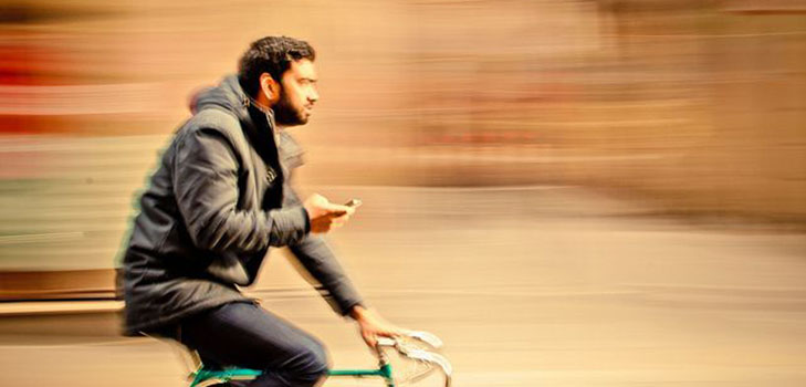 Cómo una bicicleta afecta la potencia de un hombre