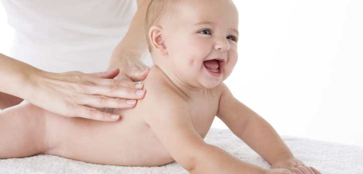 Masaje con escoliosis en niños