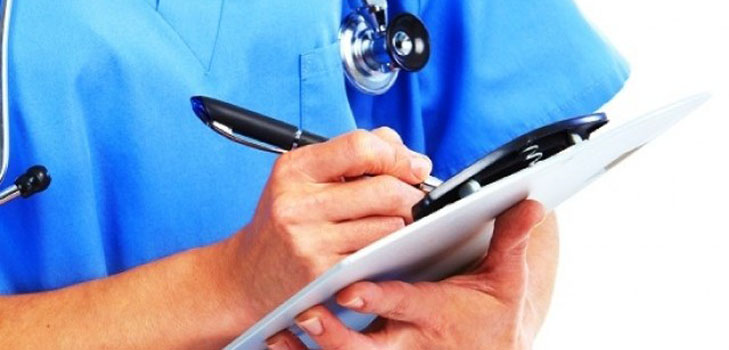 Examen médico de admisión al empleo